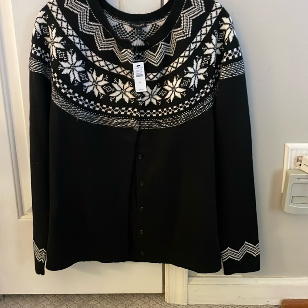 Talbots button down sweater - never been worn